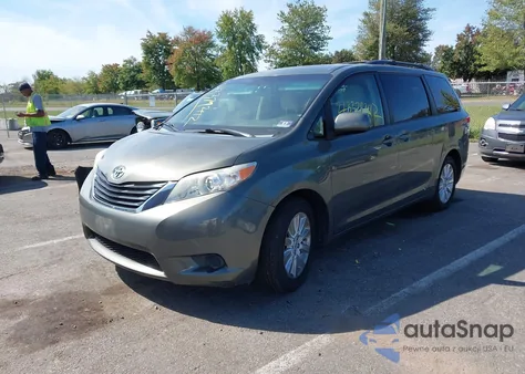 2012 Toyota Sienna Le 7 Passenger from USA, damaged, VIN 5TDJK3DC5CS035008